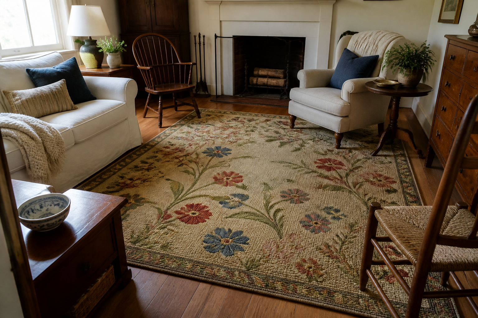 How to Identify an Authentic Vintage Hand-Hooked Rug
